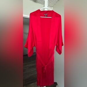 Victoria's Secret Vibrant Red robe
